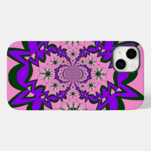 Coques Pour iPhone Belle Bébé rose Floral Purple Shade Motif Art
