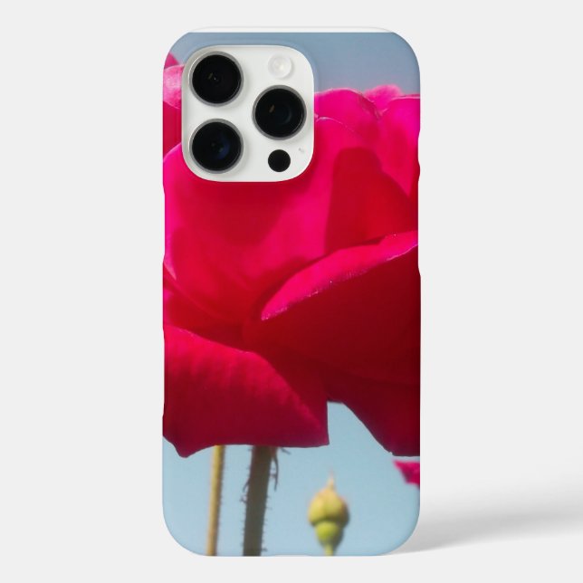 Coques Case-Mate iPhone Belle belle Rose céleste rouge contre bleu (Verso)
