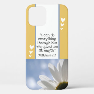 Case-Mate iPhone Case Belle Bible Verse Daisy Modèle photo sur mesure