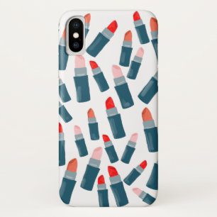 Case-Mate iPhone Case Belle boîte de téléphone rouge à lèvres blanc