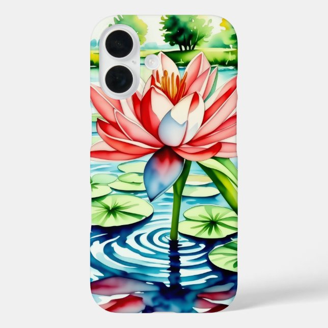 Coques Case-Mate iPhone Belle caisse Lily Flower (Verso)