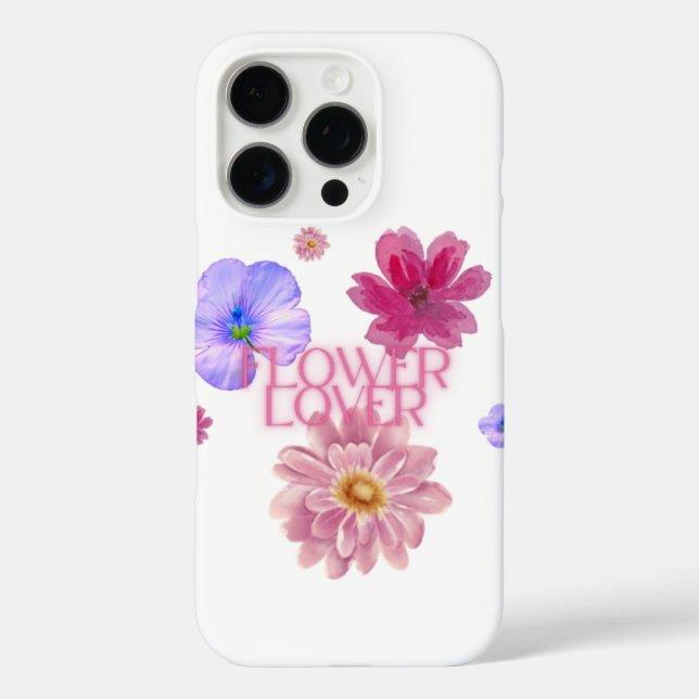 Coques Case-Mate iPhone Belle coquille de fleurs, tout simplement charmant (Verso)