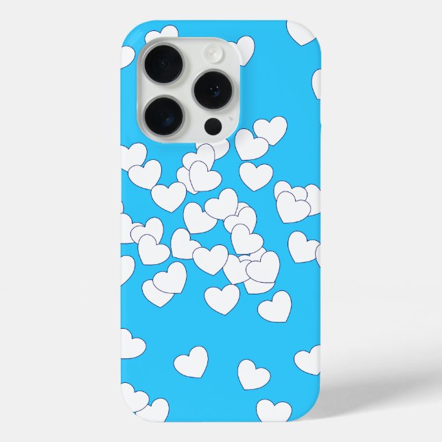 Coques Case-Mate iPhone Belle couverture bleue Turquoise avec de beaux Coe (Verso)