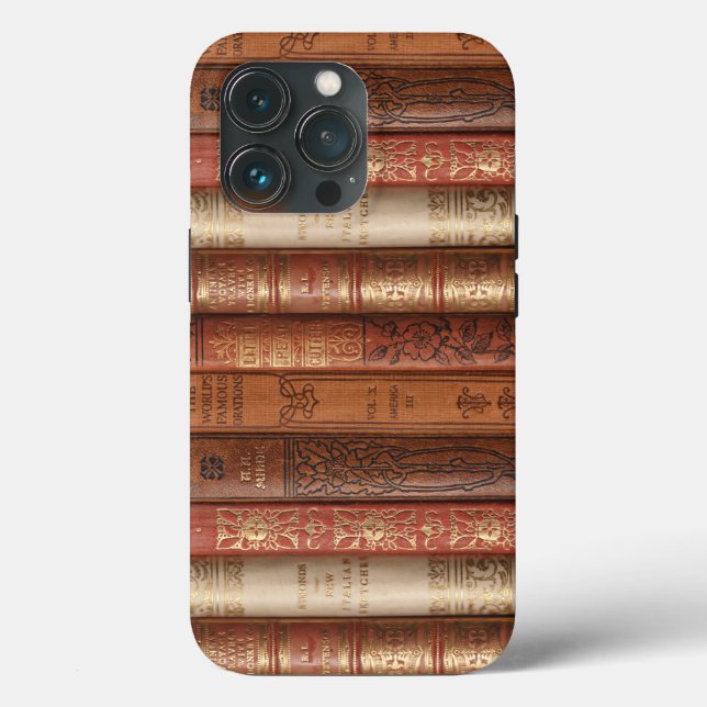 Coques Case-Mate iPhone Belle épines du vieux livre (Verso)
