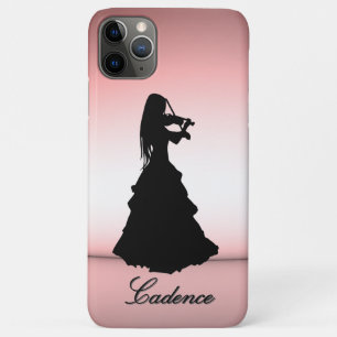 Case-Mate iPhone Case Belle Fille Gitane Joue du Violon Nom Personnel