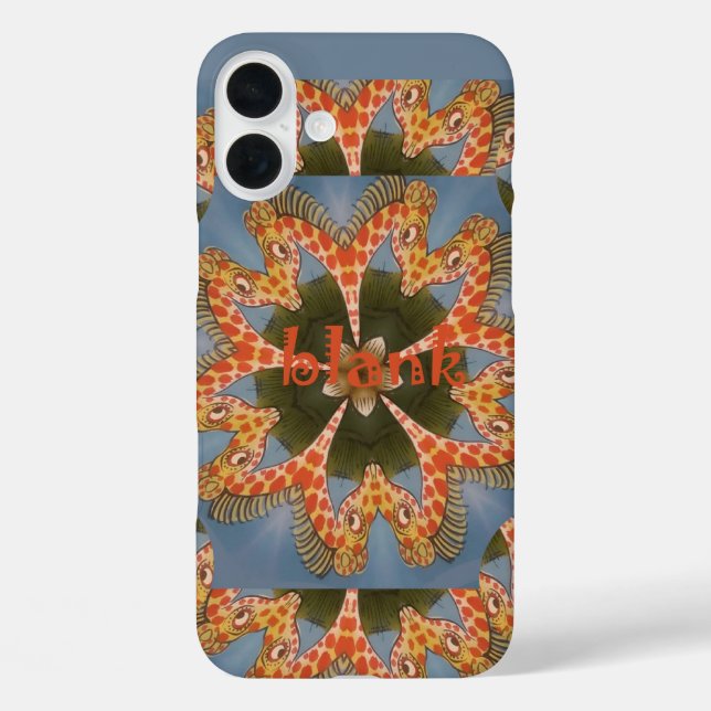 Coques Case-Mate iPhone Belle Giraffe colorée extraordinaire africaine vie (Verso)