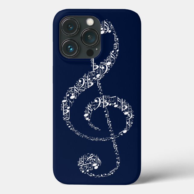 Coques Case-Mate iPhone Belle musique blanche cool (Verso)
