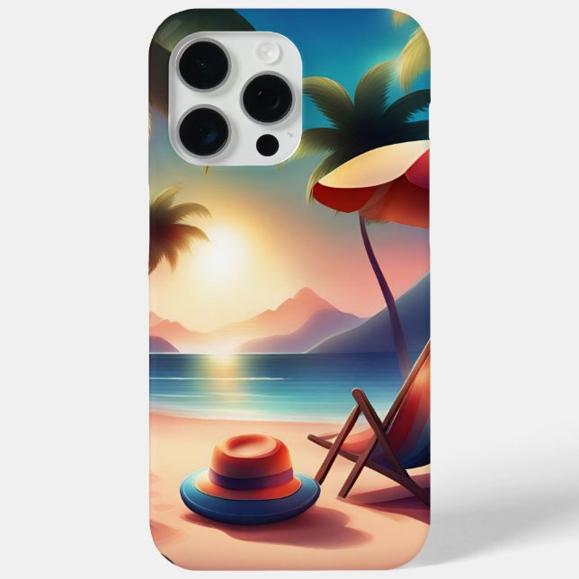 Coques Case-Mate iPhone belle plage (Verso)