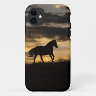 Case-Mate iPhone Case Belle Silhouette Coucher de Soleil Cheval Libre