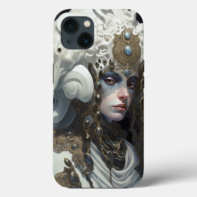 Coques Case-Mate iPhone Belle sorcière Demon Queen Imaginaire Art (Verso)