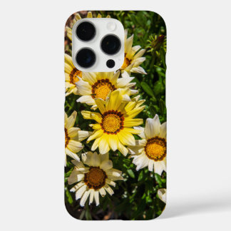 Coques iPhone 16 Pro Belles fleurs jaunes de Gazania dans le jardin