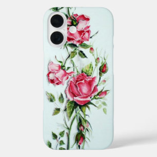 COQUES iPhone 16 BELLES ROSES ROSES ROSES ET ROSEBUDS ROSES