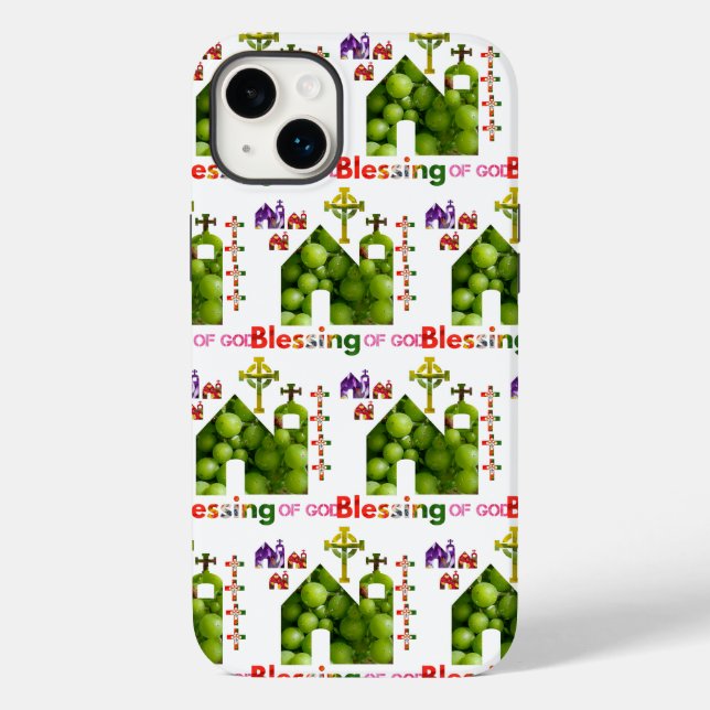 Coques Case-Mate iPhone bénédiction de Dieu super style (Verso)