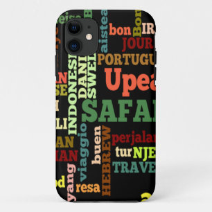 Coque iPhone 11 Bénédiction de voyage internationale