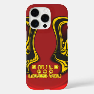 iPhone 16 Pro Case Bénédiction d'en haut L'amour de Dieu Art spirit