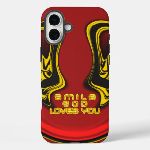 iPhone 16 Plus Case Bénédiction d'en haut : L'Amour de Dieu Salutation