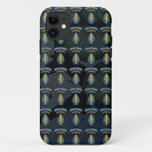 Coque iPhone 11 Bérets verts de forces spéciales d'armée