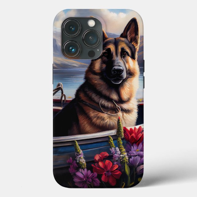 Coques Case-Mate iPhone Berger allemand sur une pagaie : une aventure Pitt (Verso)