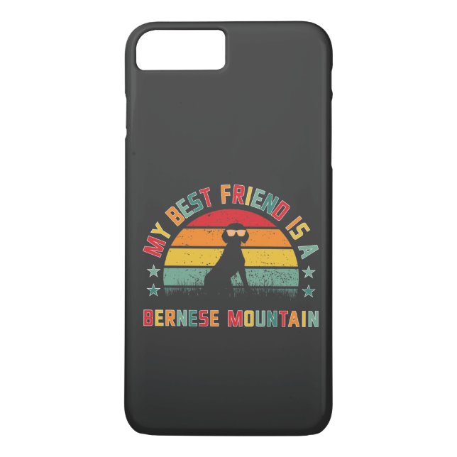 Coques Case-Mate iPhone Bernese Mountain dog est Mon meilleur ami, Berner (Dos)