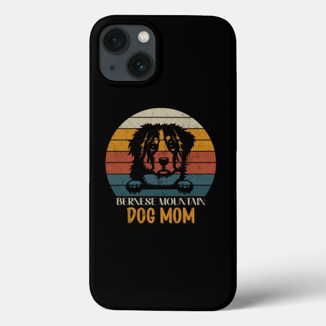 Coques Case-Mate iPhone Bernese Mountain Dog Maman, Bernese chien maman (Verso)