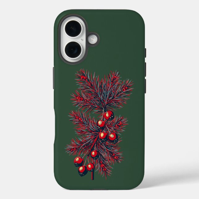 Coques Case-Mate iPhone Berry joyeux Noël ! 🎅 (Verso)