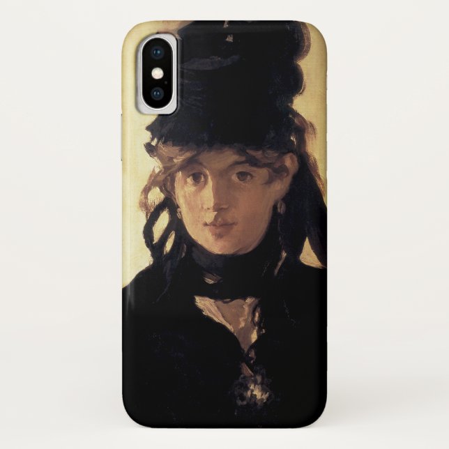 Coques Case-Mate iPhone Berthe Morisot avec un bouquet de violettes (Dos)