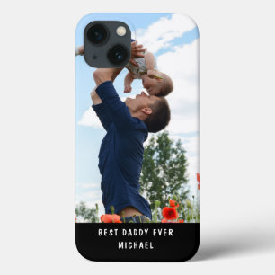 Case-Mate iPhone Case Best Daddy Ever Ajouter Votre Propre Photo Nom Per