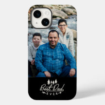 Best Papa Ever Wood Adventure Photo personnalisée