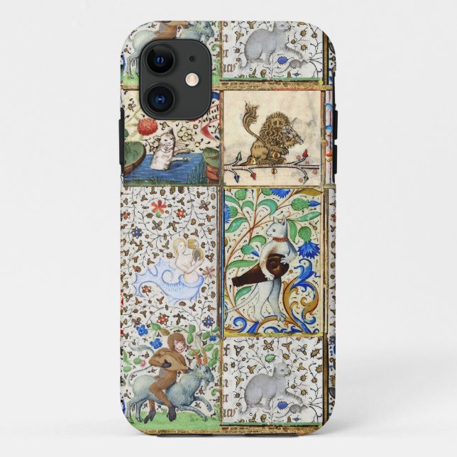 COQUES Case-Mate iPhone BESTIAIRE MÉDIÉVAL JOUER DES INSTRUMENTS MUSICAUX (Dos)