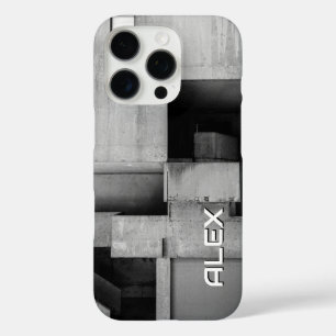 Coques iPhone 16 Pro Béton Brutaliste empilé