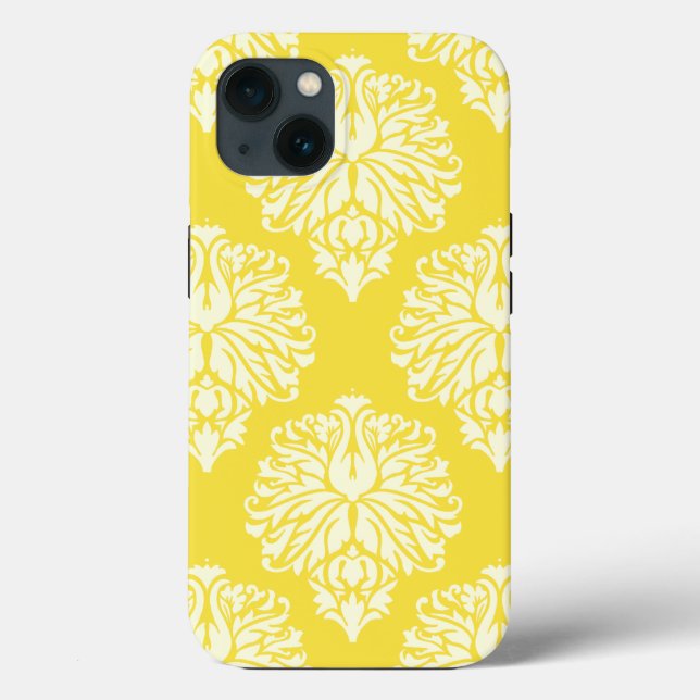 Coques Case-Mate iPhone Beurre Jaune Chalet Sud Damas (Verso)