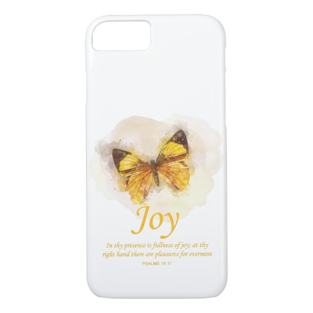 Coques Case-Mate iPhone Bible du papillon chrétien pour les femmes Verse : (Dos)