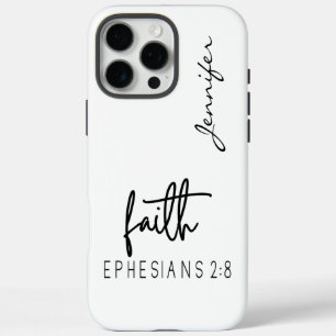 Coques iPhone 16 Pro Max Bible minimaliste moderne Verse Éphésiens iPhone