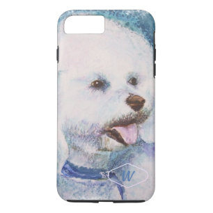 COQUE iPhone 7 PLUS BICHON BLANC FRISE