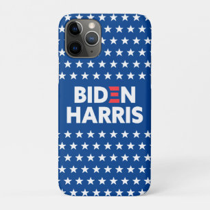 Case-Mate iPhone Case Biden / Harris White Stars Motif Blue