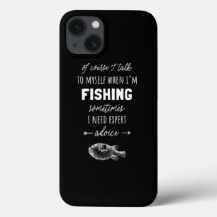 Case-Mate iPhone Case Bien Sûr, Je Me Parle Quand IM Pêche J'Ai Besoin 