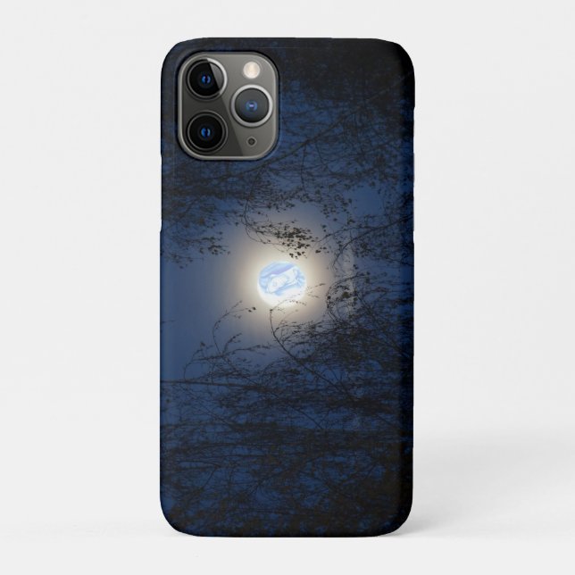 Coques Case-Mate iPhone Bienheureuse Vierge Marie dans la Moon Lite Coque- (Dos)