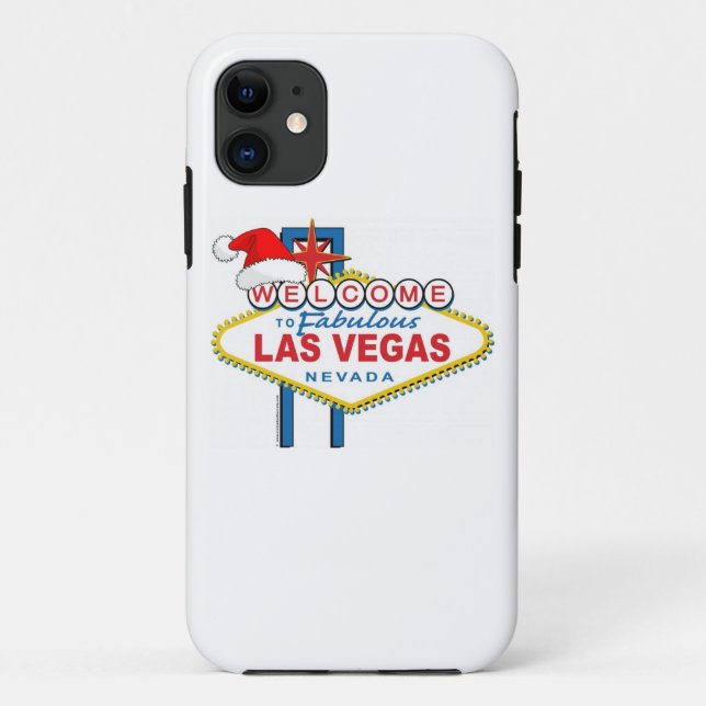 Coques Case-Mate iPhone Bienvenue à Fabulous Las Vegas Noël (Dos)