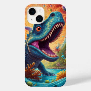 Coque Pour iPhone 14 Bienvenue dans le monde magique de Dino Delights