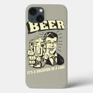 Etui iPhone Case-Mate Bière : C'est des vacances peut dedans