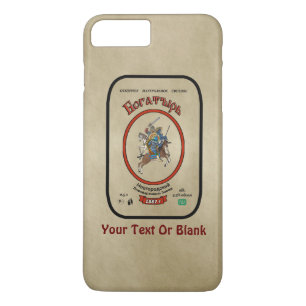 Coque iPhone 7 Plus Bière russe Bogatyr