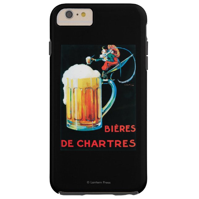 Coques Case-Mate iPhone Bières d'affiche promotionnelle de Chartres (Dos)