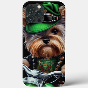 Case-Mate iPhone Case Biewer Terrier Chien Conduite Vélo St. Patrick's D