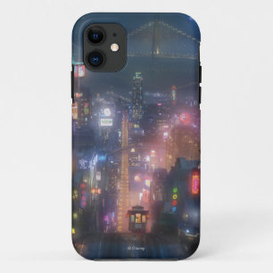 Coque iPhone 11 Big Hero 6 Night Sky
