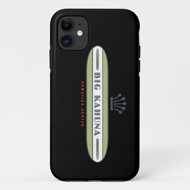 Coques Case-Mate iPhone Big Kahuna Stright HI Surfer (Dos)