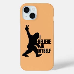 Coque Pour iPhone 15 Bigfoot Drôle - Je Crois En Moi