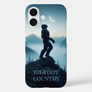 Coque Pour iPhone 16 Bigfoot Howling à la Lune
