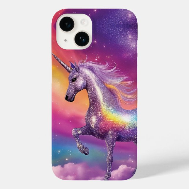 Coques Case-Mate iPhone Bijou Tone Cosmique Étincelle Arc-en-ciel Parties  (Verso)