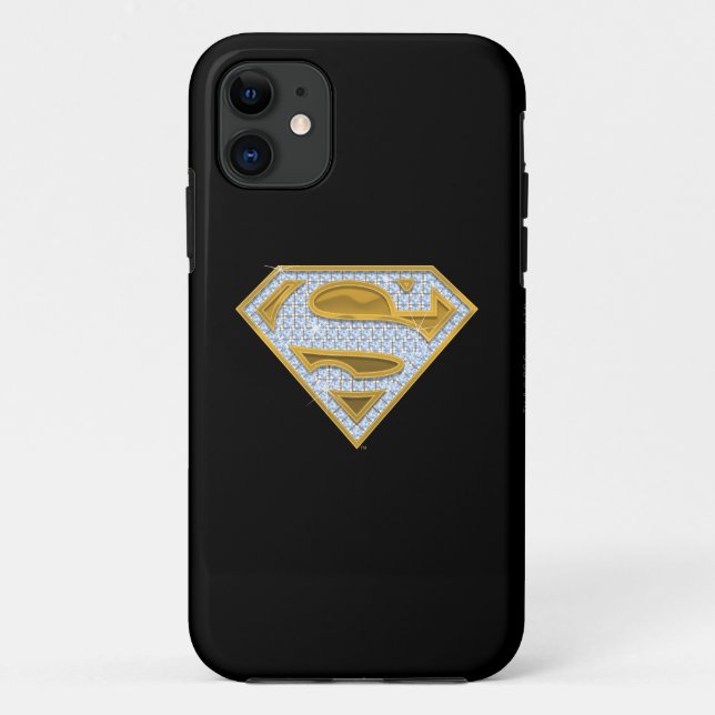 Coques Case-Mate iPhone Bijoux bleu supergirl (Dos)