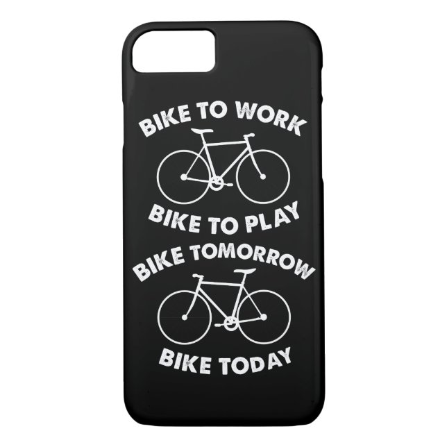 Coques Case-Mate iPhone Bike Forever - Cyclisme Cool (Dos)